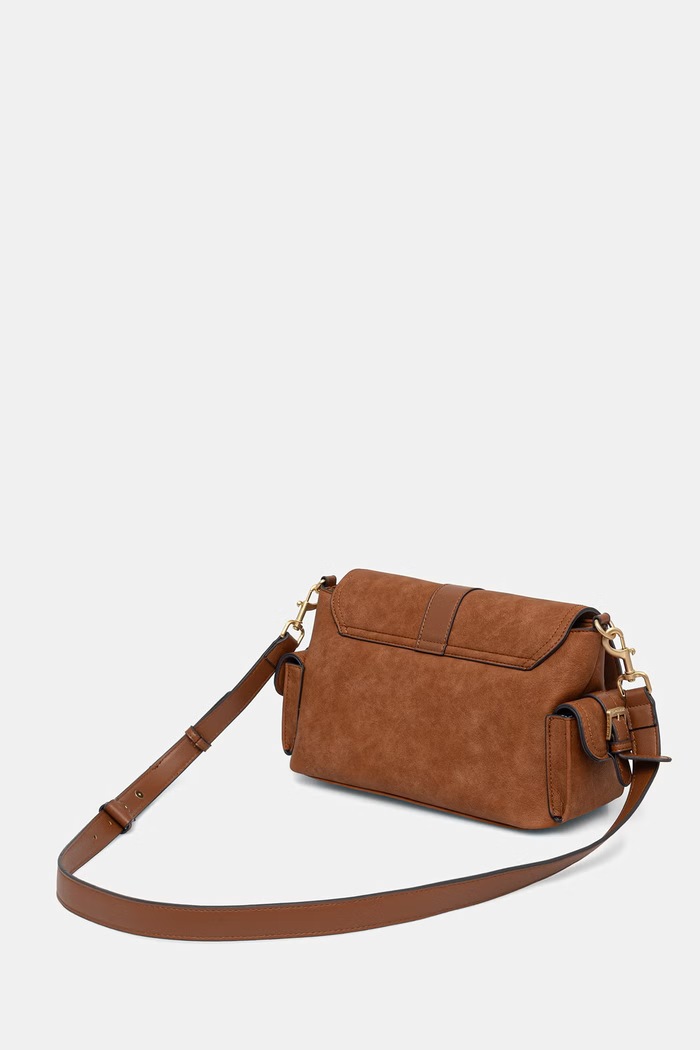 Doplnky U.S. Polo Assn. dámska crossbody kabelka CHAMPANY BEUX19051WVP hnedá