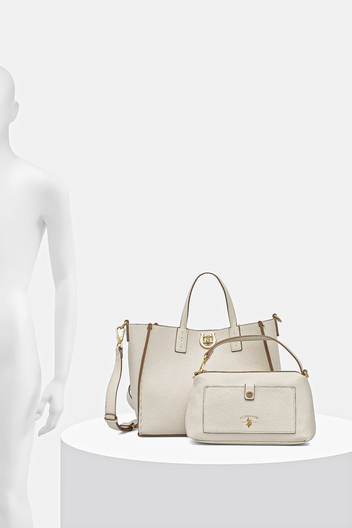 U.S. Polo Assn. geantă shopper pentru femei cu imitație de piele MIDDLETON BIU0M8869WVP