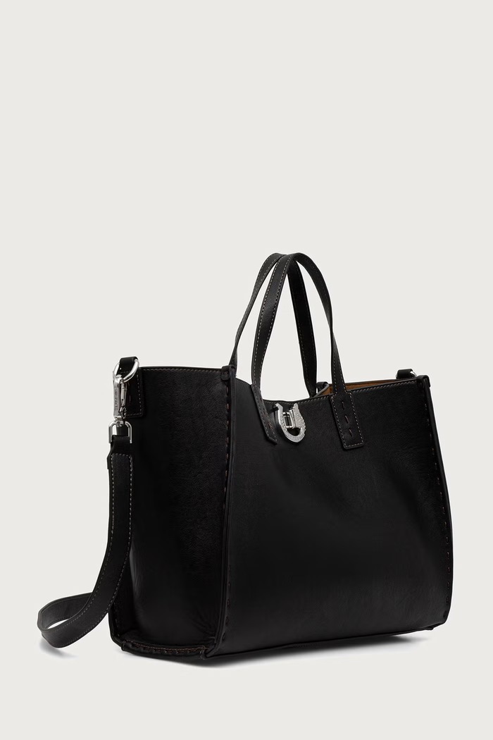 U.S. Polo Assn. Torebka shopper damska z imitacji skóry MIDDLETON BIU0M8869WVP czarny AA00