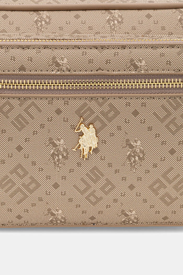 Τσάντα U.S. Polo Assn. HAMPTON μπεζ BIUN26373WVP