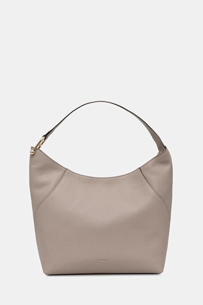 Furla bőr táska Lara L nappa bőr bézs WBO1876.HSF000.4488S