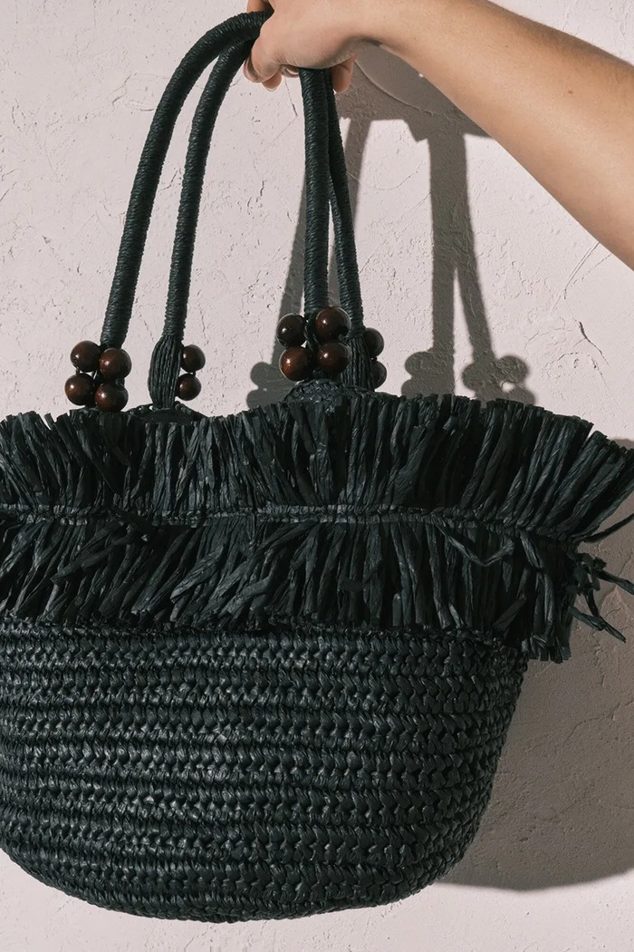 women'secret dámska plážová taška 3063298 čierna SS26