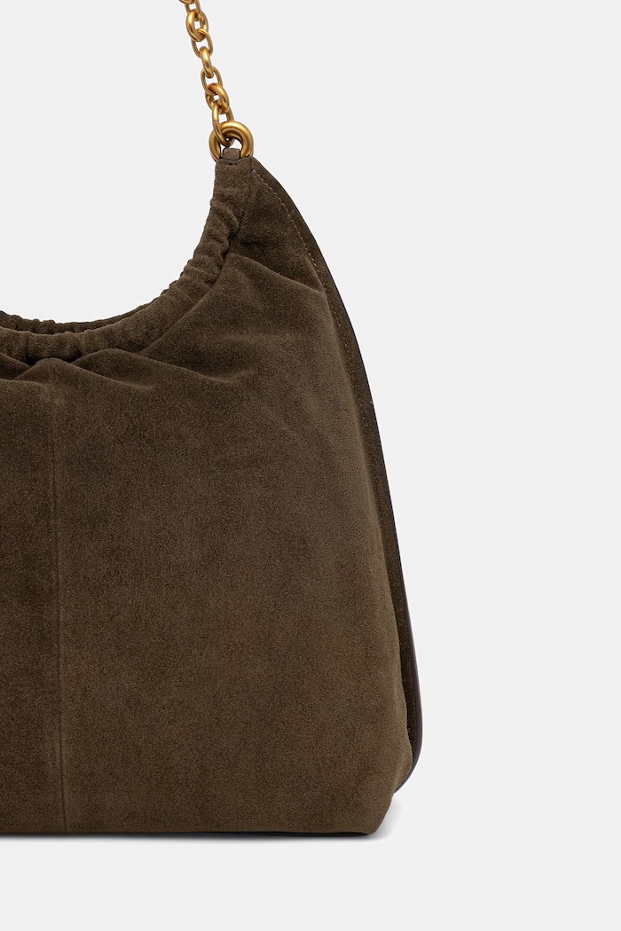 Akcesoria MICHAEL Michael Kors torebka shopper damska skórzana 30S6A15L7S brązowy