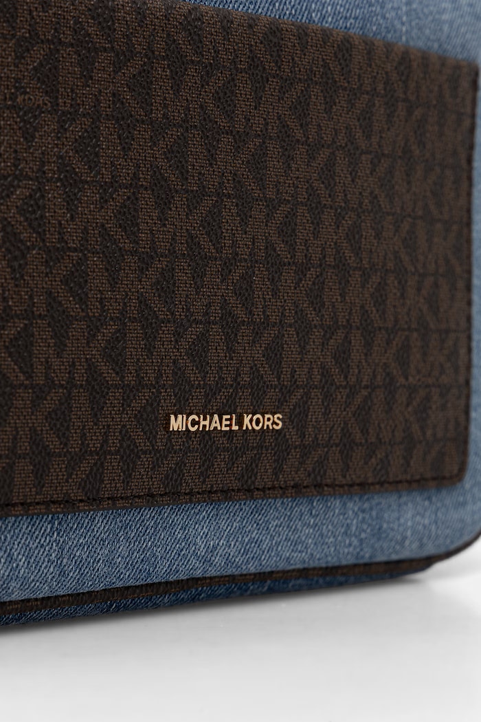 MICHAEL Michael Kors crossbody torbica ženska jeans rjava 32S6G5VC9C