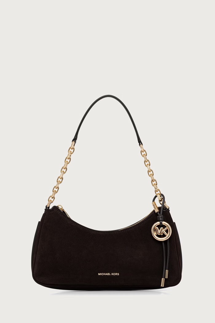 MICHAEL Michael Kors Torebka hobo damska zamszowa brązowy 32R6GY5W6L