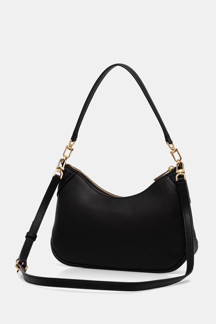 Doplnky MICHAEL Michael Kors crossbody kabelka dámska kožená 32S6GJ6W8L čierna