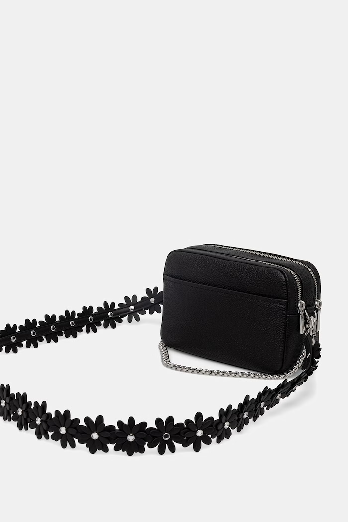 Doplnky MICHAEL Michael Kors crossbody kabelka dámska kožená 32S6SYTC6U čierna
