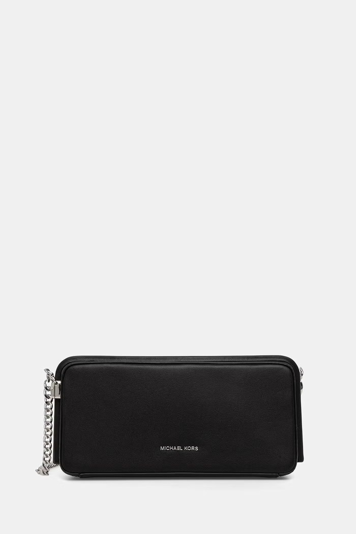 MICHAEL Michael Kors geantă plic pentru femei, din piele negru 30S6S14C6L