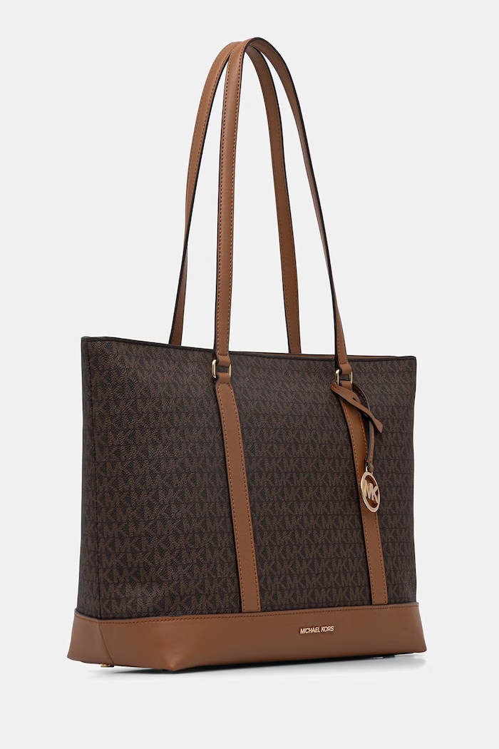 MICHAEL Michael Kors geantă shopper pentru femei, cu imitație de piele 30S6G3PT3B maro SS26