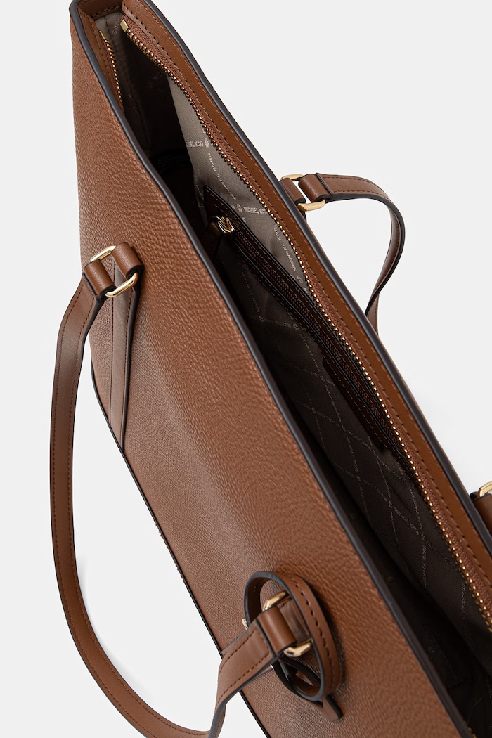 MICHAEL Michael Kors geantă shopper pentru femei, din imitație de piele 30S6G3PT3V maro