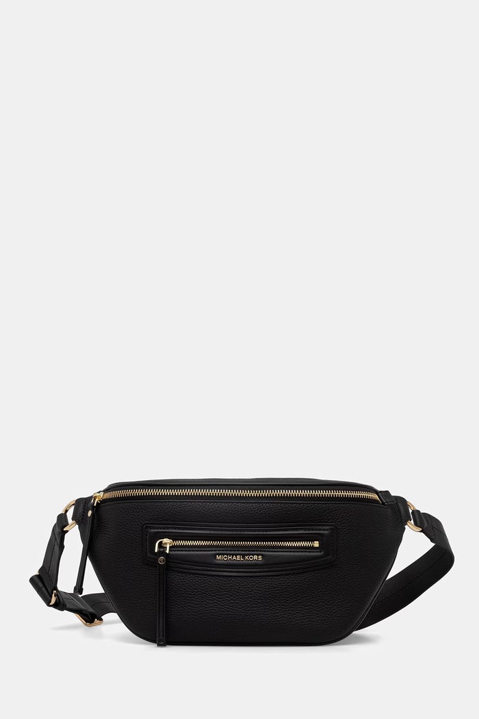 MICHAEL Michael Kors marsupio da donna in pelle nero 30S6GTVM2L