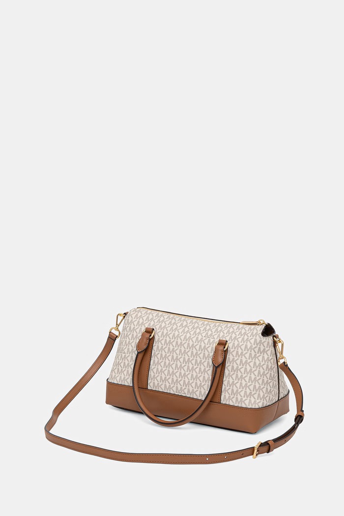 Doplnky MICHAEL Michael Kors dámska kabelka z imitácie kože 30S6G3PS2B béžová