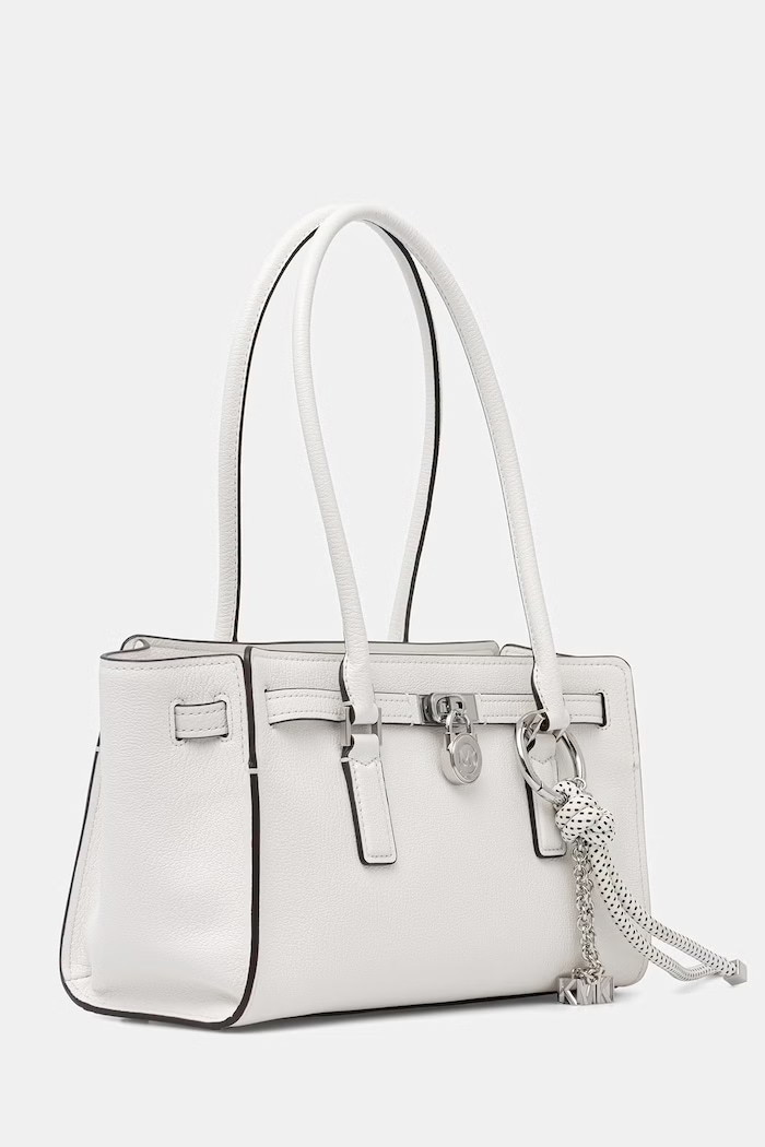 MICHAEL Michael Kors borsa tote da donna in pelle 30F5SNXT0L bianco SS26