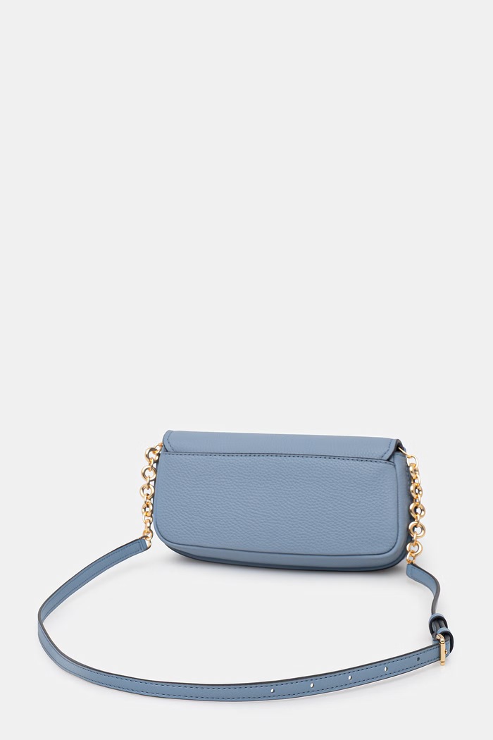 Doplnky Kožená kabelka MICHAEL Michael Kors 32S6GY5C5L tyrkysová