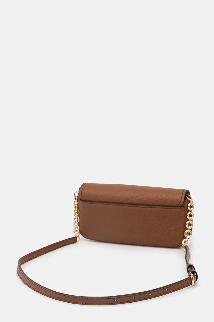 Doplnky Kožená kabelka MICHAEL Michael Kors 32S6GY5C5L hnedá