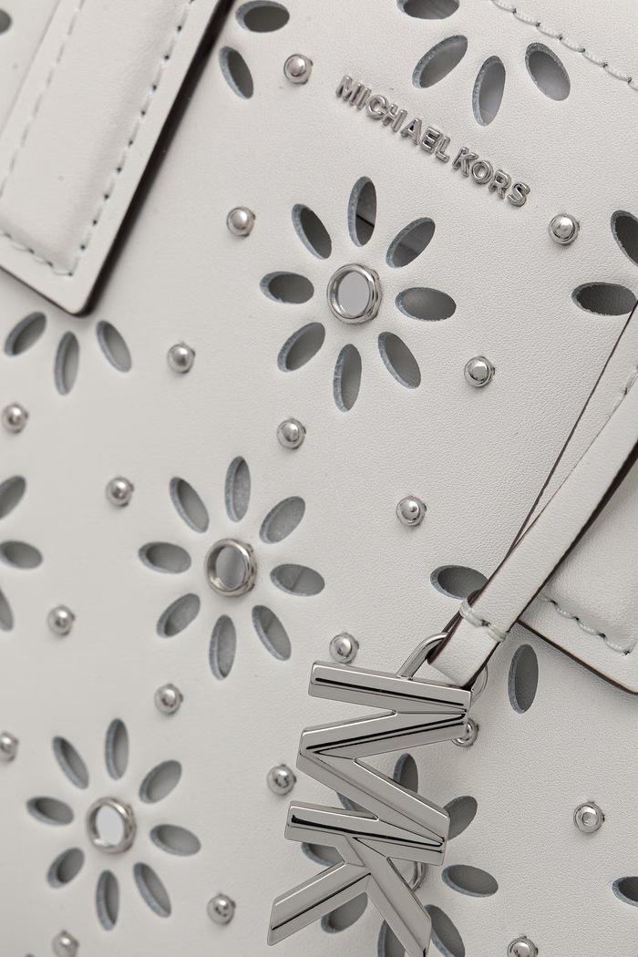Dámska kožená crossbody kabelka MICHAEL Michael Kors béžová 30S6S9IS1I