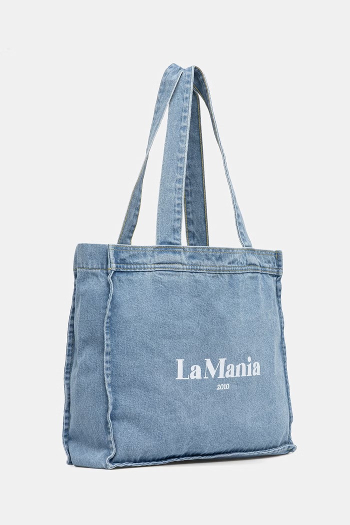 La Mania tote bag pentru femei, din denim DARLING LM.DARLING albastru SS26
