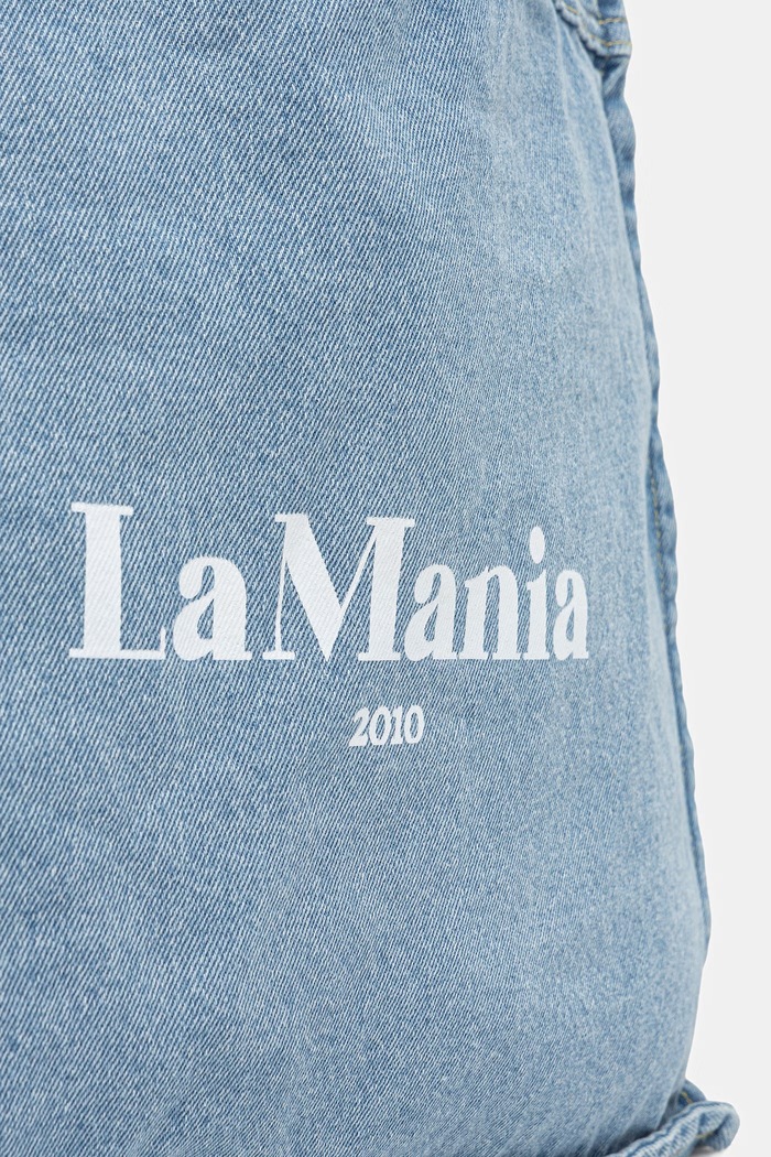 La Mania tote bag pentru femei, din denim DARLING albastru LM.DARLING