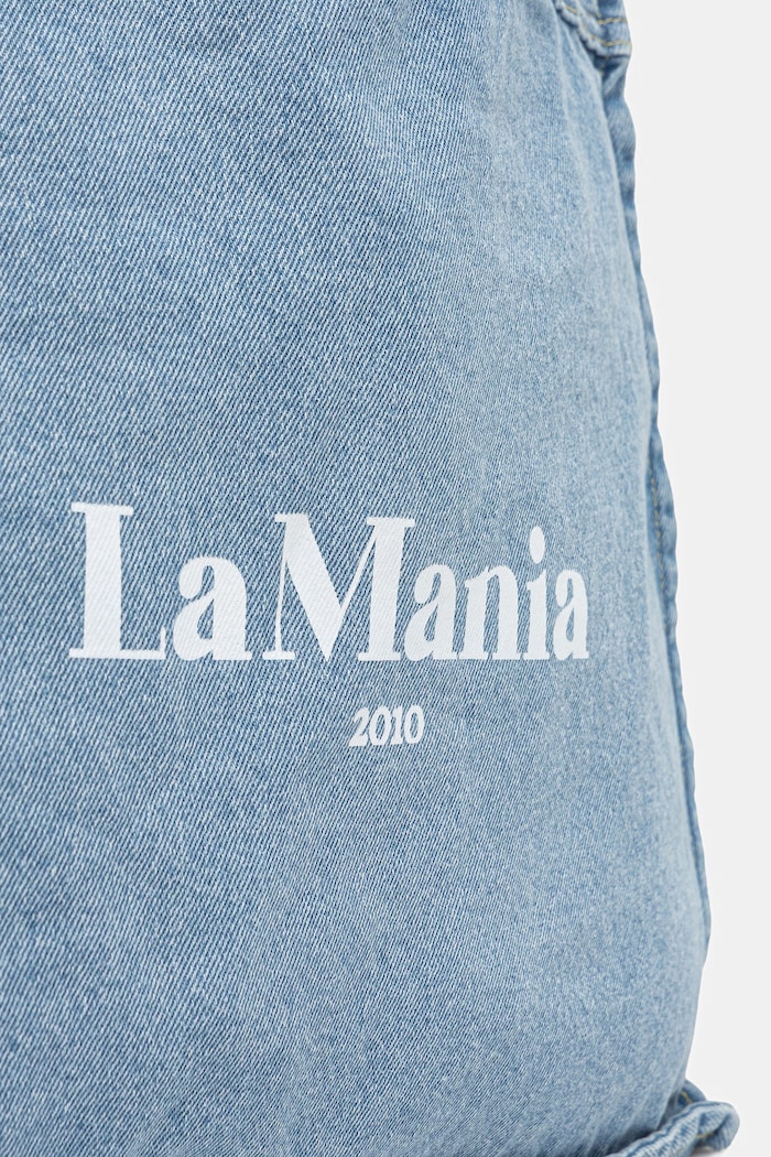 La Mania tote bag pentru femei, din denim DARLING albastru LM.DARLING