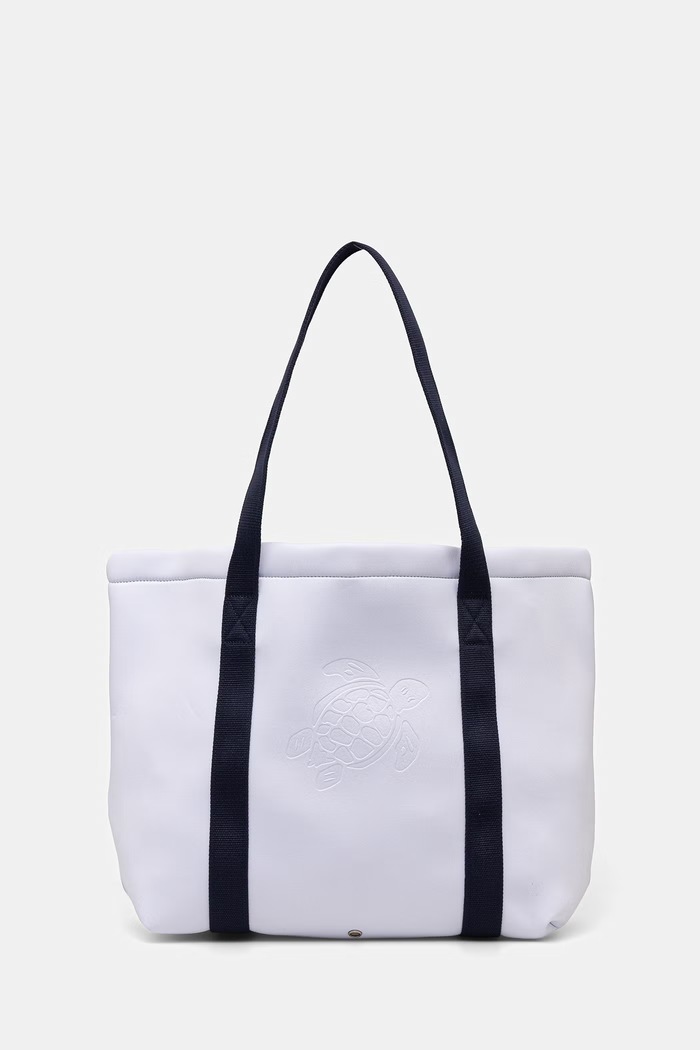 Vilebrequin torebka shopper damska BAGSIB biały BSBE0137