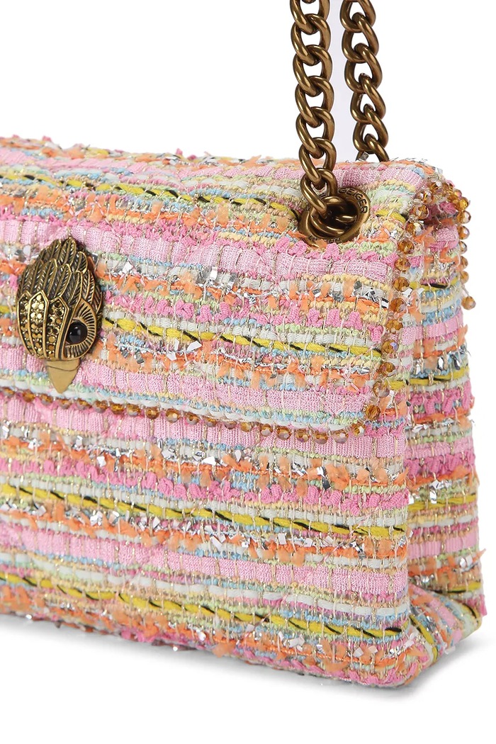 Kurt Geiger London torebka crossbody damska Kensington 5379557609 różowy