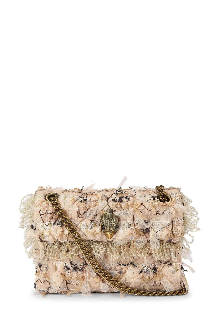 Kurt Geiger London dámska crossbody kabelka Kensington béžová 5379543609