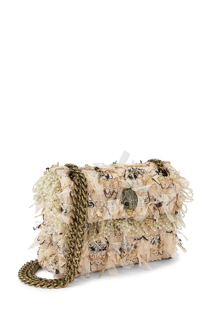 Kurt Geiger London dámska crossbody kabelka Kensington 5379543609 béžová SS26