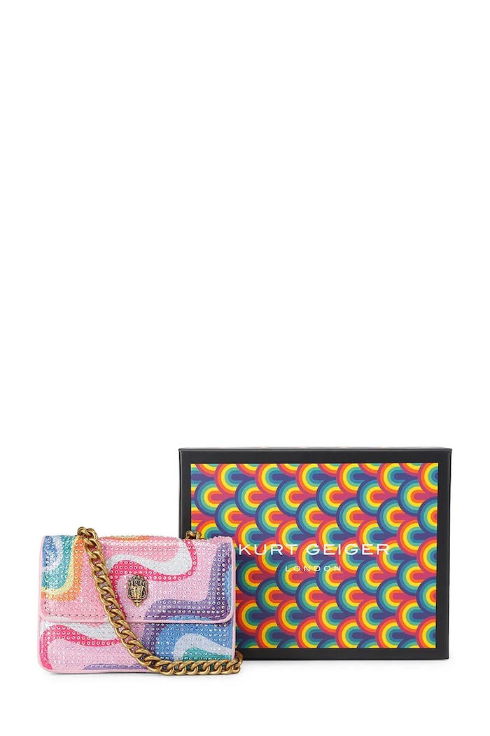 Kurt Geiger London borsa a tracollo da donna Micro Kensington 5364569689 multicolore