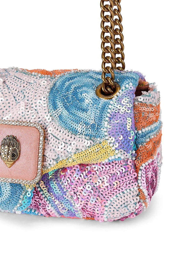 Kurt Geiger London borsa a tracollo da donna Mini Pimlico 5377869779 multicolore