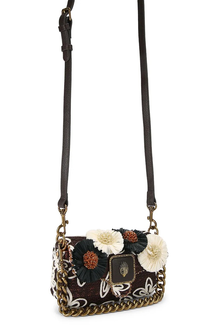 Kurt Geiger London borsa a tracollo da donna Mini Pimlico 5644635069 marrone SS26