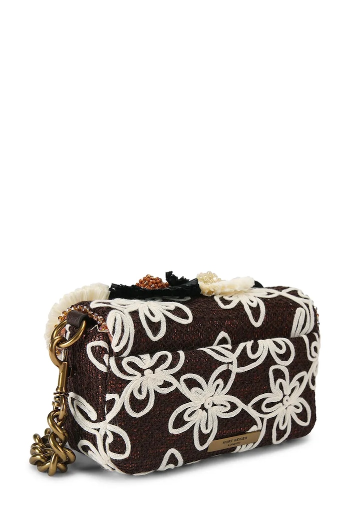 Accessori Kurt Geiger London borsa a tracollo da donna Mini Pimlico 5644635069 marrone