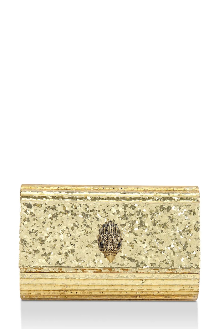 Kurt Geiger London dámska crossbody kabelka Eagle zlatá 8764061979