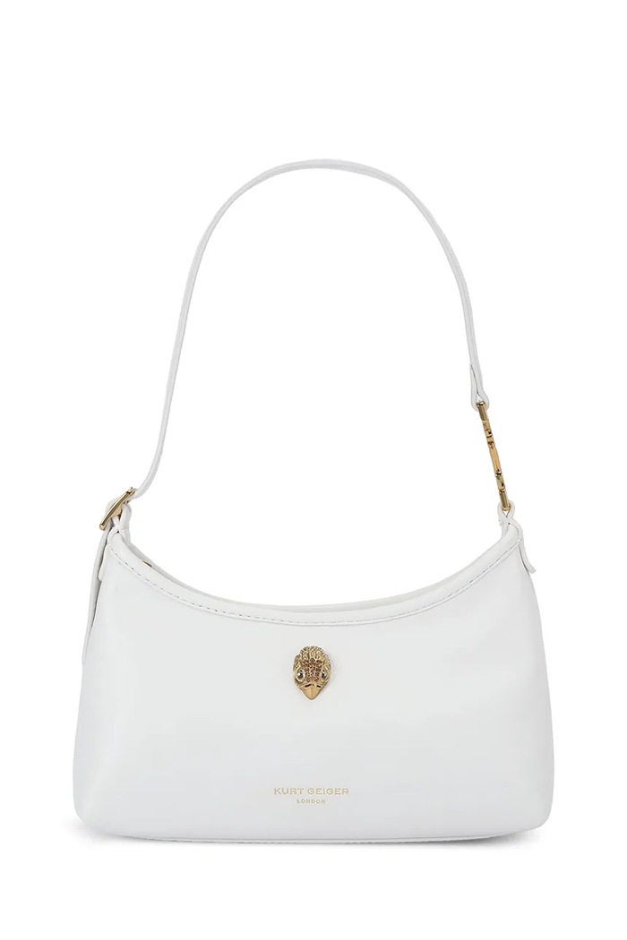 Kurt Geiger London geantă pentru femei, cu imitație de piele Kurt sling alb 5586610109