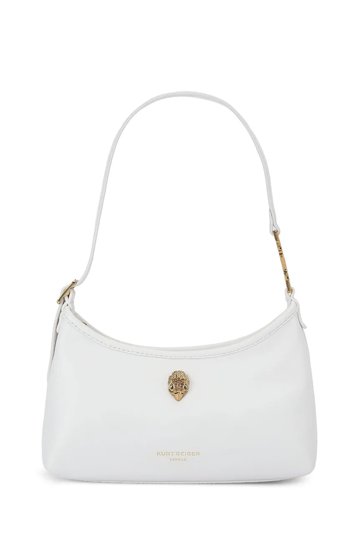 Kurt Geiger London geantă pentru femei, cu imitație de piele Kurt sling alb 5586610109