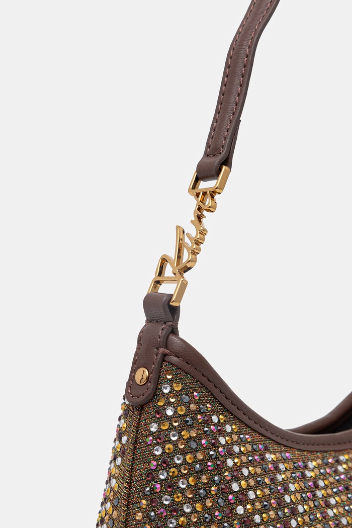 Kurt Geiger London taška dámská Kurt sling 5586068609 hnědá