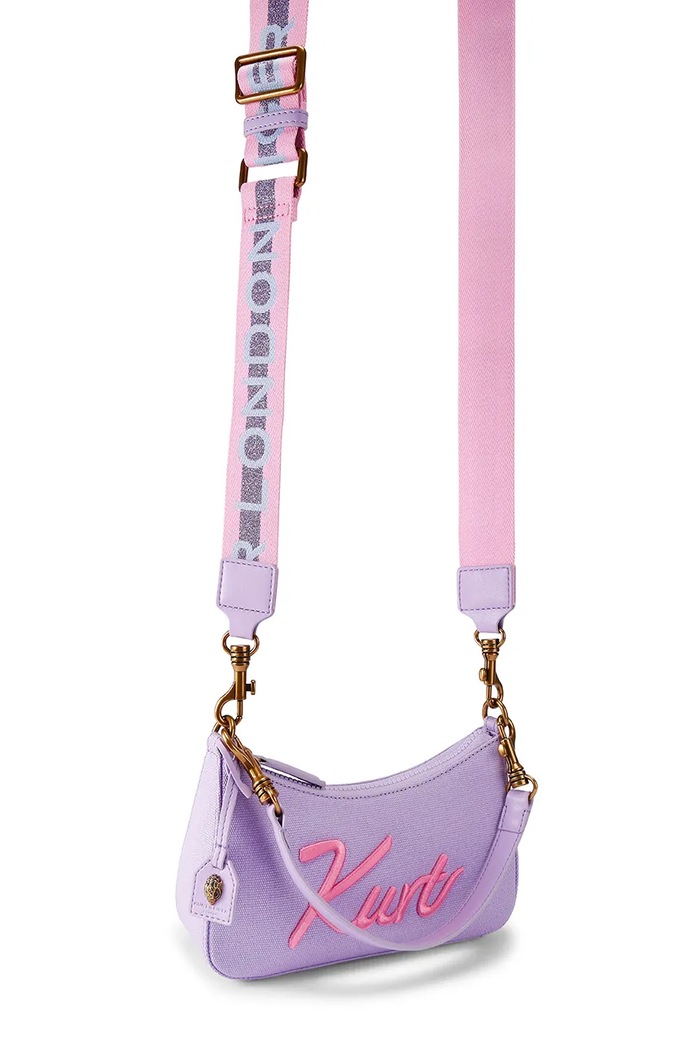 Kurt Geiger London torebka damska 5587295609 fioletowy SS26