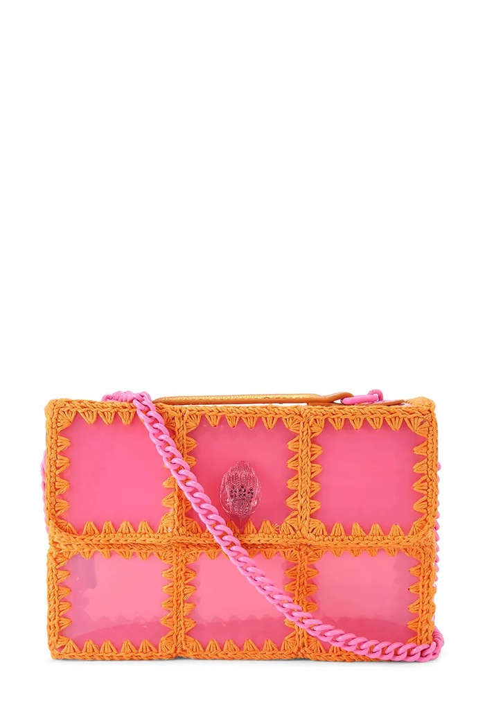 Kurt Geiger London torebka crossbody damska Kensington różowy 5569357999