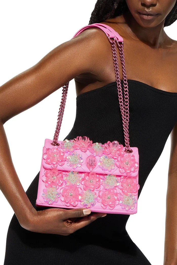 Kurt Geiger London dámska kožená crossbody kabelka Kensington 4373598109