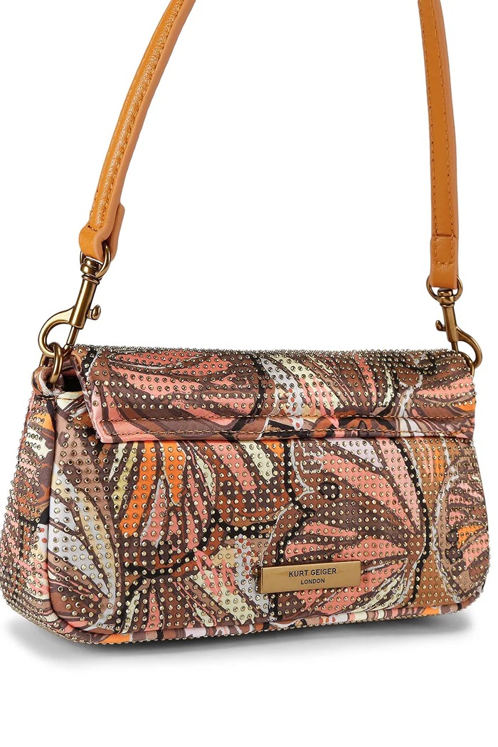 Dodatki Kurt Geiger London klasična ženska torbica Pickle Shoulder Bag 5579239689 rjava