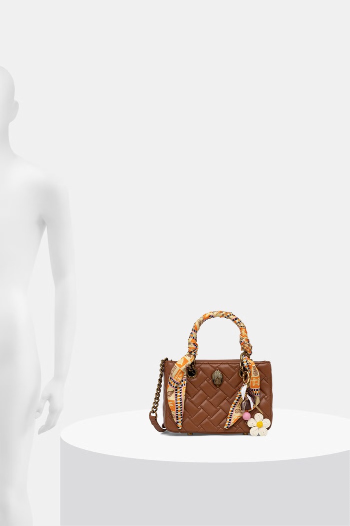 Kurt Geiger London dámska kožená crossbody kabelka Kensington 4376836109