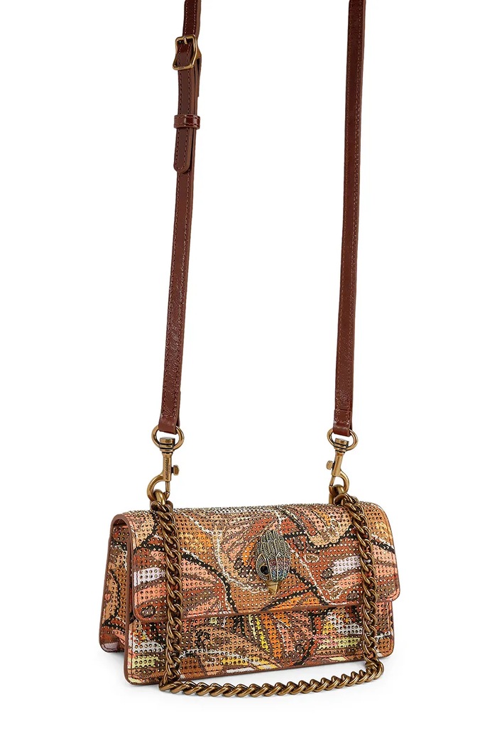 Kurt Geiger London geantă crossbody pentru femei Shoreditch 4998239689 maro SS26
