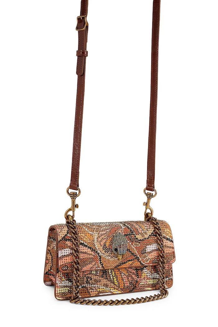 Kurt Geiger London geantă crossbody pentru femei Shoreditch 4998239689 maro SS26