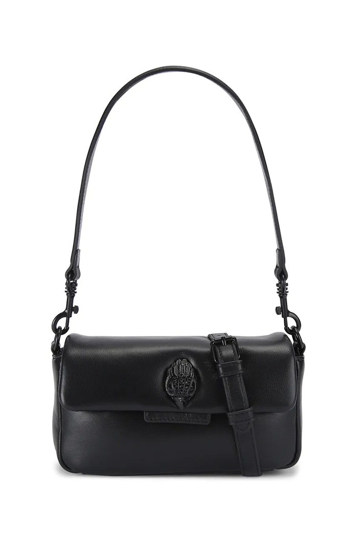 Kurt Geiger London torebka crossbody damska skórzana Mini Oxford czarny 5586700109