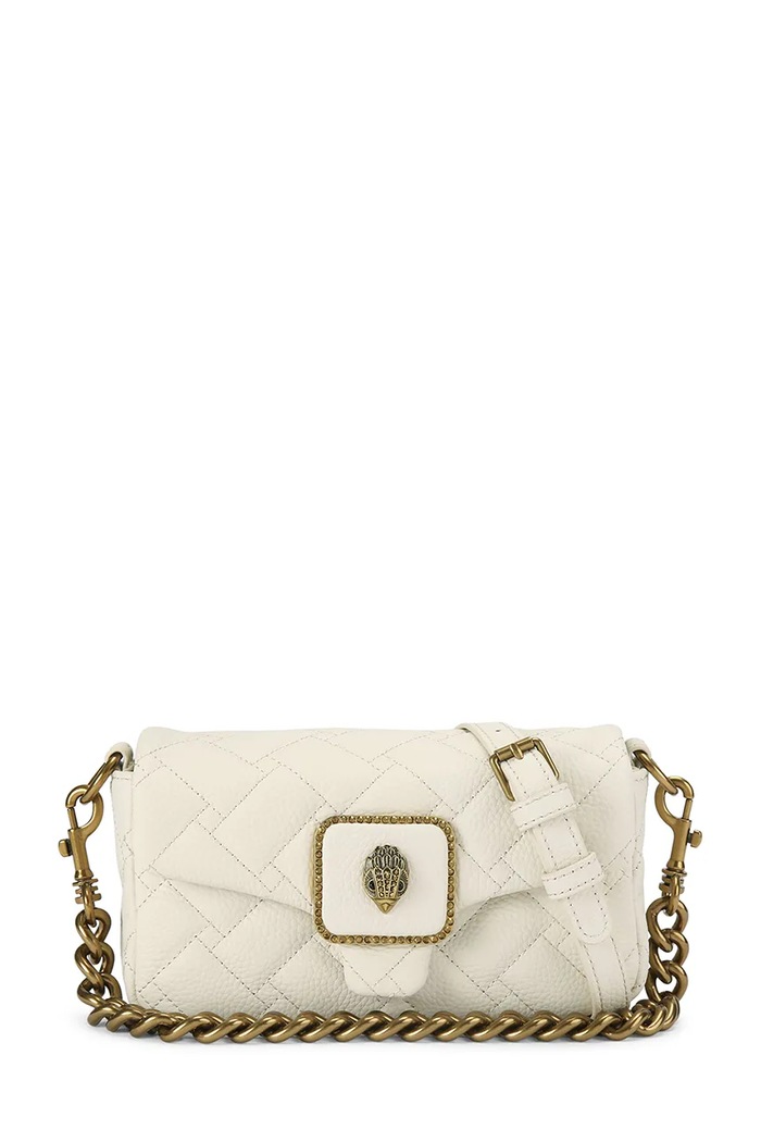 Kurt Geiger London torebka damska skórzana Mini Pimlico beżowy 5626741109