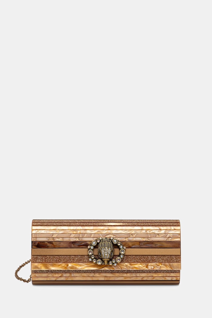 Kurt Geiger London клатч жіночий Eagle коричневий 5604468979