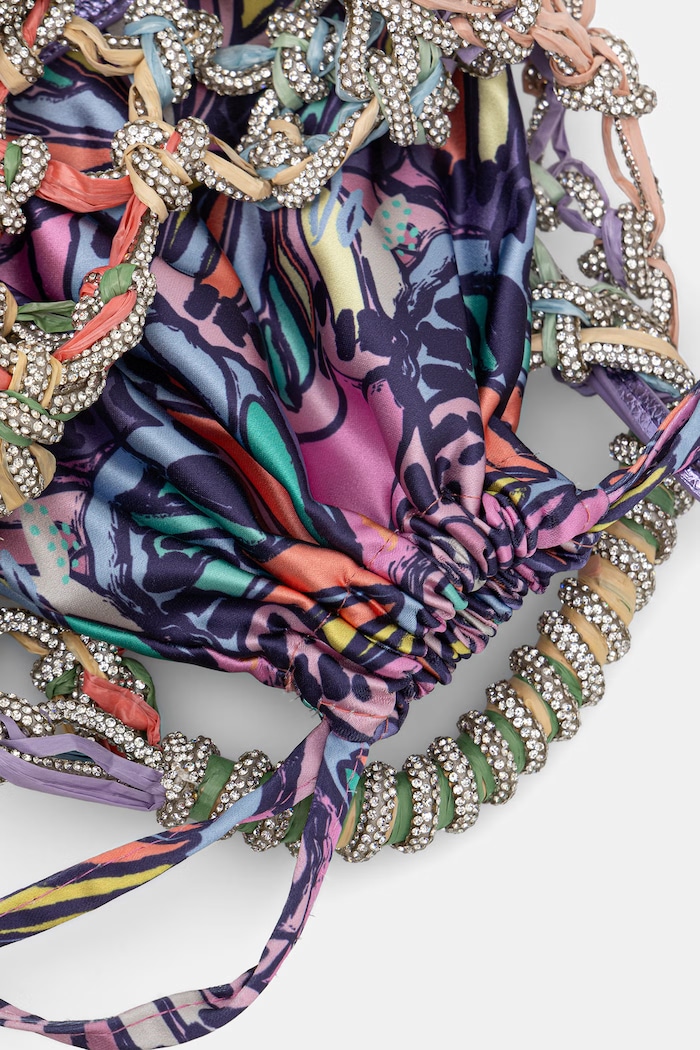 Kurt Geiger London kufříková kabelka dámská Macrame Crystal Bag 2038295689