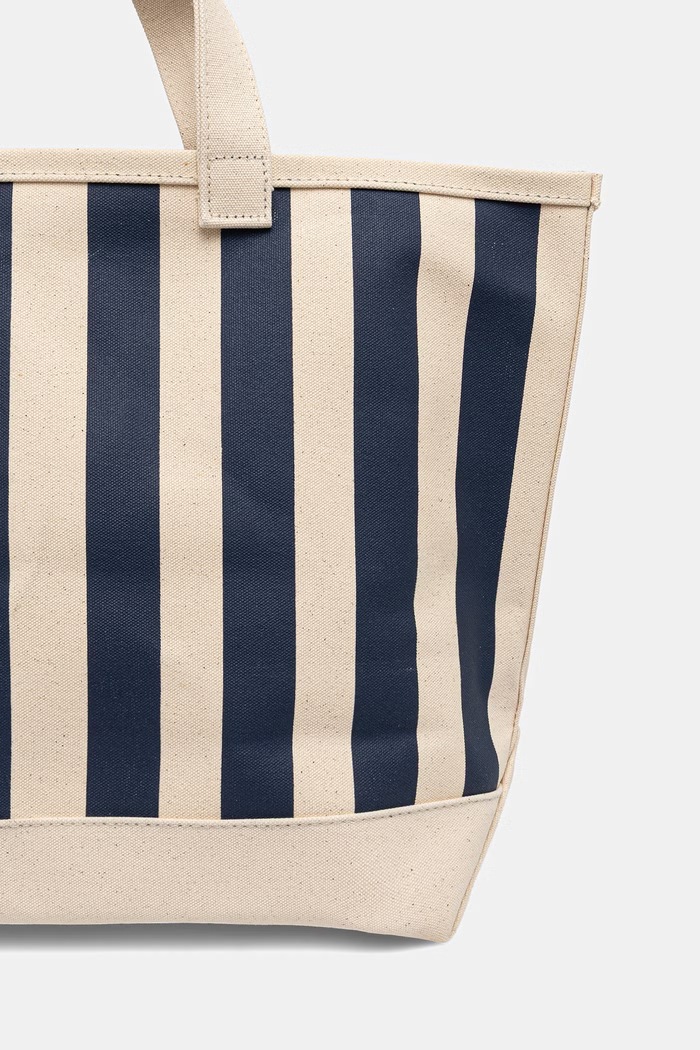 Akcesoria Sporty & Rich NY Crest torebka shopper damska bawełniana BA011712243BE28 beżowy