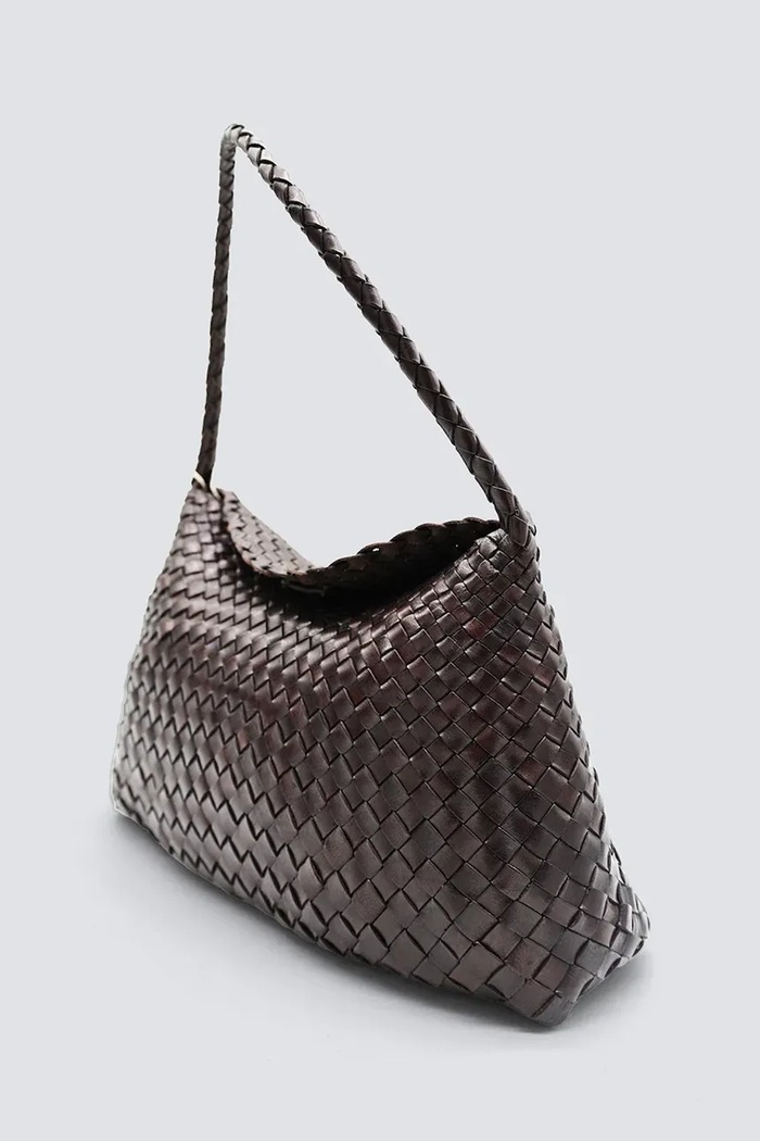 Dragon Diffusion torebka tote damska skórzana DGS68700 brązowy SS26