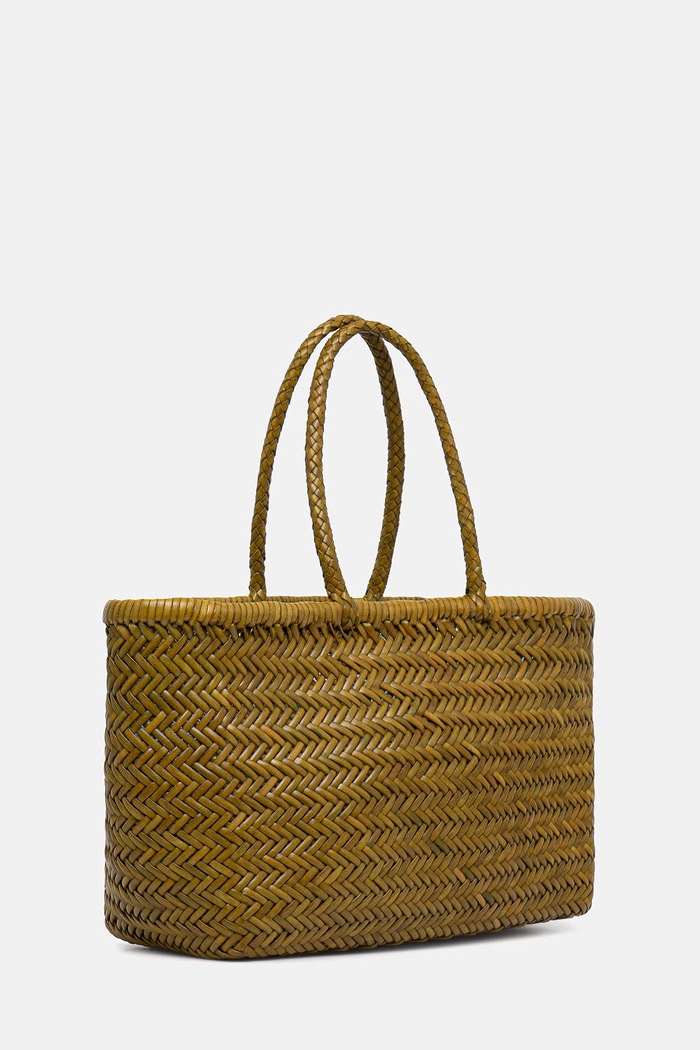 Dragon Diffusion shopper bag Women's leather DGS68810 green SS26