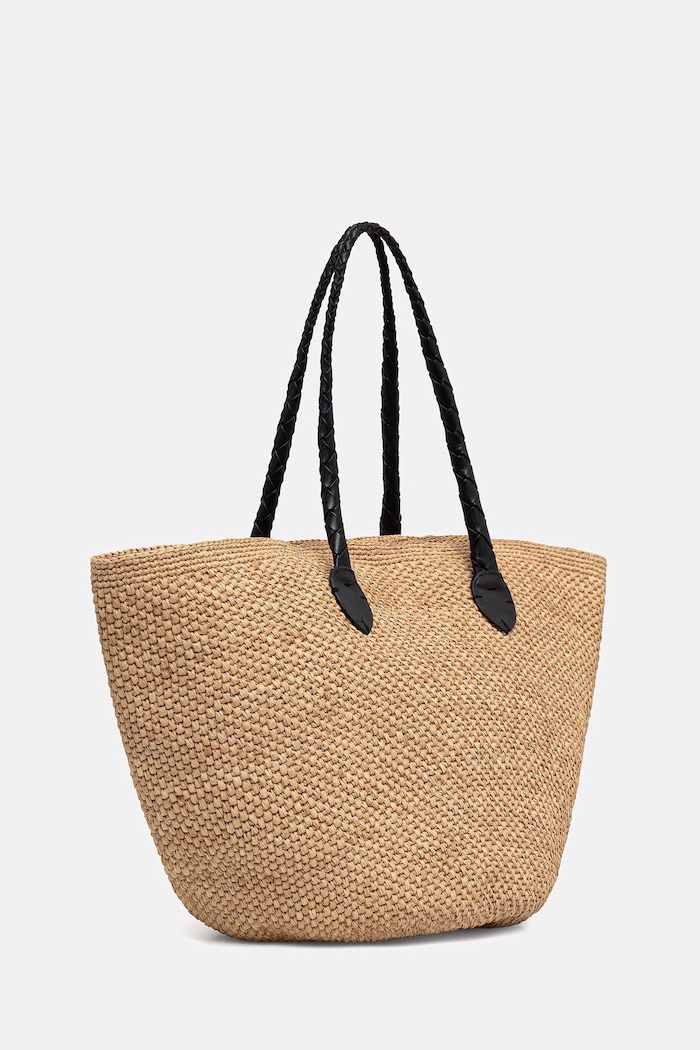 Dragon Diffusion shopper bag Women's braided SZS6SD.BRU.01 beige SS26